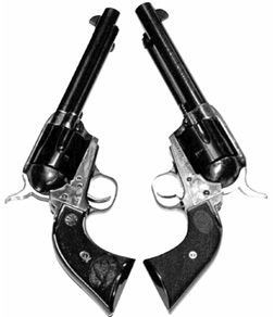 Colt Cowboy Model Single Action Revolver. Handguns Single